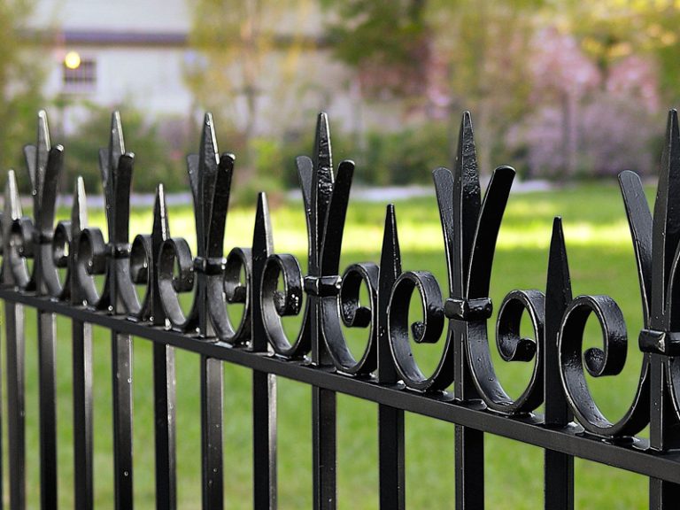 What are the wrought iron and steel fences differences?
