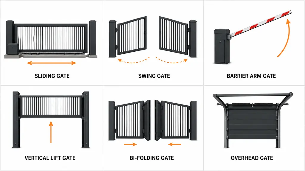 Types of Automatic Gates